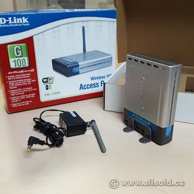 D-Link DWL-G700AP/B AirPlus G DWL-G700AP Wireless Access Point 54Mbps