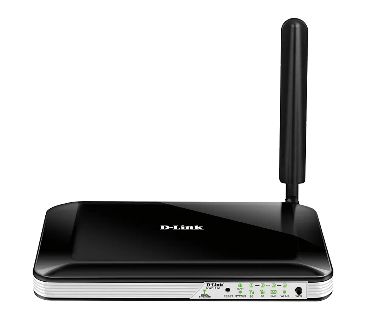 DWR-512 - D-Link Wireless Router IEEE 802.11n 1 x Antenna Yes No 150Mbps Wireless Speed 4 x Network Port 1 x Broadband Port No Desktop