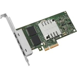Intel E1G44HTBLK 4 x Ports 1Gb/s 1000Base-T PCI Express 2.0 x4 Gigabit Ethernet Server Network Adapter Card