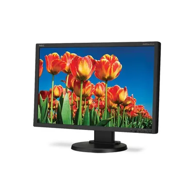 E222W-BK - NEC Display MultiSync E222W 22" LCD Monitor 16:10 5 ms 1680 x 1050 16.7 Million Colors 250 Nit 1000:1 DVI VGA