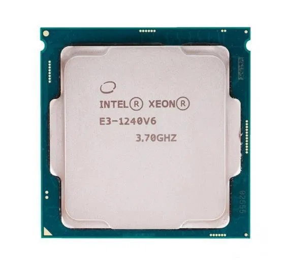 E3-1240V6 - Intel Xeon E3-1240 V6 4-Core 3.70GHz 8GT/s DMI3 8MB L3 Cache Socket LGA1151 Processor
