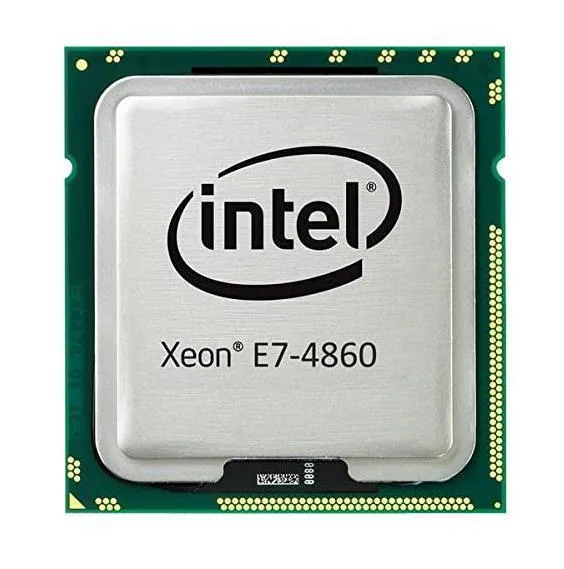 E7-4860 - Intel Xeon 10 Core 2.26GHz 6.40GT/s QPI 24MB L3 Cache Processor