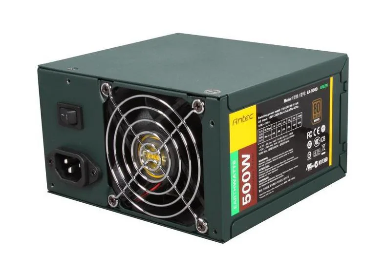 Antec EA-500D GREEN EarthWatts 500-Watts 110-220V AC ATX 12V Internal Power Supply