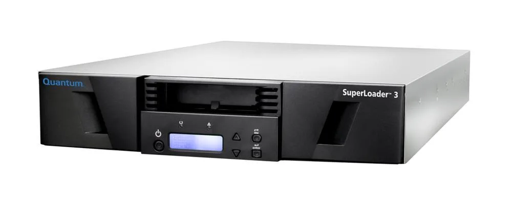 EC-L2EAA-YF - Quantum SuperLoader 3 Tape Autoloader - 1 x Drive/16 x Slot - 12.8TB (Native) / 25.6TB (Compressed) - SCSI