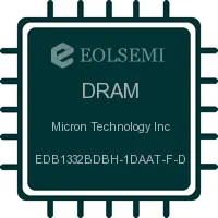 EDB1332BDBH-1DIT-F-R - Micron LPDDR2 32Mx32 1066MHz DRAM Memory Chip