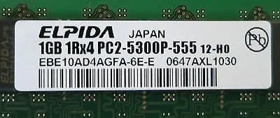 EDD51321CBH-6CTT-E - Elpida Elpida 512Mb(x32) LPDDR DRAM Memory Chip