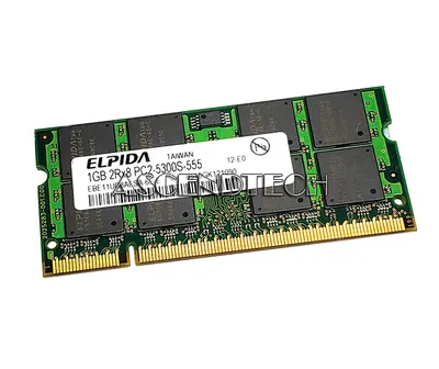 EDE1116ACSE-6E-E - Elpida DDR2-667MHz 64Mx16 Pb-Free DRAM Memory Chip