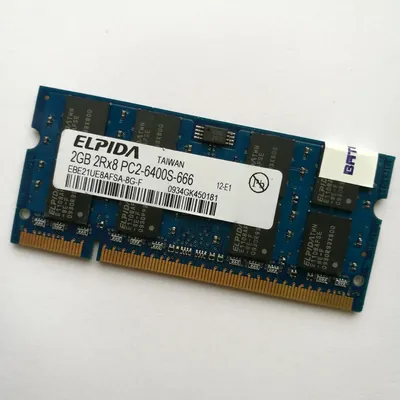 EDE2108AEBG-8E-F - Elpida DDR2-800MHz 256Mx8 FBGA DRAM Memory Chip