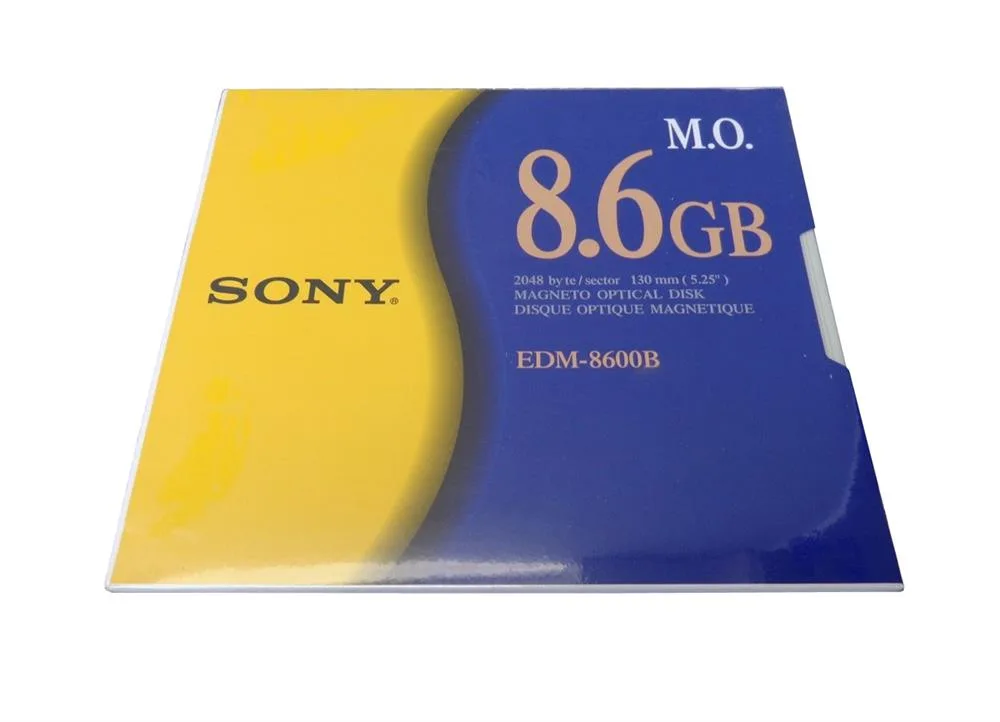 EDM-8600B - Sony 5.25-inch 8.6GB Rewritable Magneto Optical Disk 14X