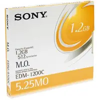 EDM1200 - Sony EDM1200 Magneto Optical Media - 1.20 GB - 5.25