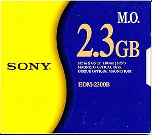 EDM2300 - Sony 2.3GB Rewritable 5.25-inch Magneto Optical Media