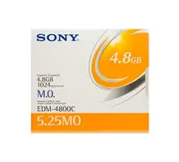 EDM4800 - Sony EDM4800 Magneto Optical Media - 4.80 GB - 5.25 - 8x