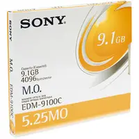 EDM9100 - Sony EDM9100 Magneto Optical Media - 9.10 GB - 5.25 - 14x