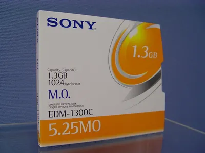 Sony EDMG13C/EJ Magneto Optical Media - 1.24 GB - 3.5-inch
