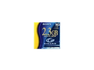 Sony EDMG23C/EJ 3.5 Magneto Optical Media - Rewritable - 2.3GB - 20x