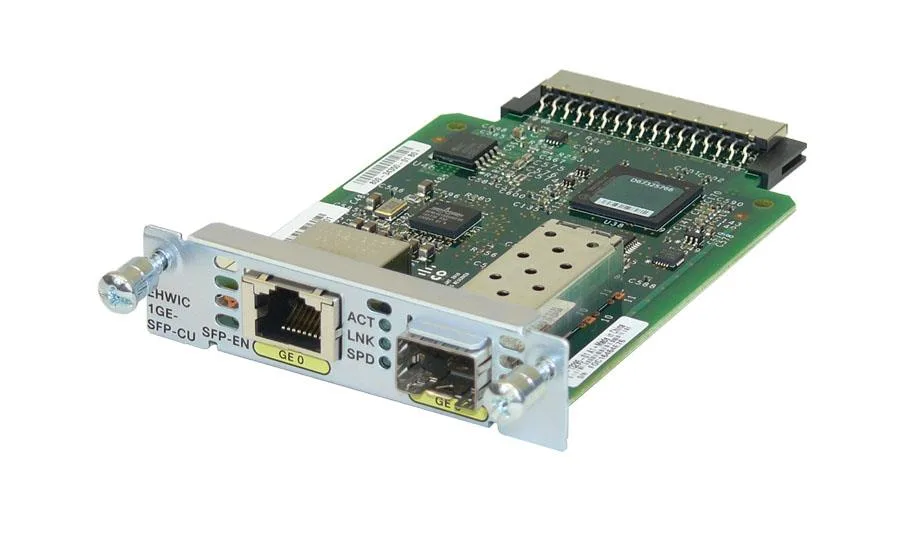 Cisco Refurbished Ehwic 1Pt Dual Mode Sfp 100M/1G