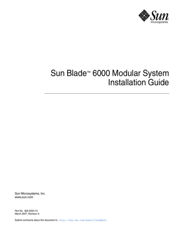 EIS-SB8000-2-E-AH - Sun Blade 8000 Install