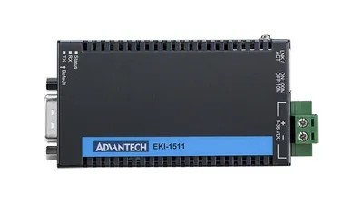 EKI-1511IL-A - Advantech Servers 1 port RS-232 to Ethernet (Ext Temp)