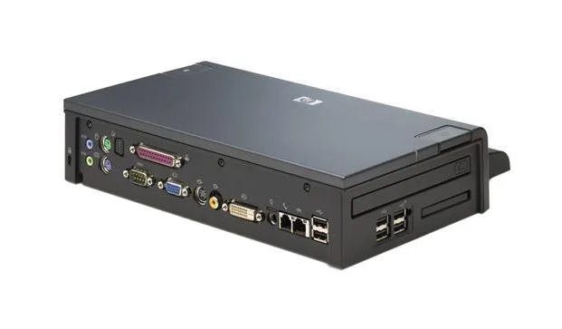 HP EN489AA#ABA Advanced Docking Station with USB 2.0 / VGA / Ethernet Port and Smart Adapter