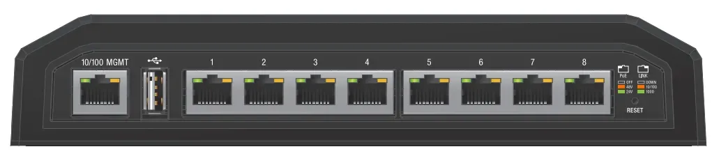 ES-8XP - Ubiquiti EdgeSwitch XP 8-Port Advanced Gigabit PoE Managed Switch