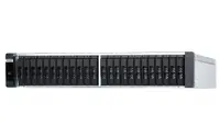 ES2486DC-2142IT-128G - QNAP ES2486DC - NAS server - 24 bays - rack-mountable - SAS 12Gb/s - RAM 128 GB - Gigabit Ethernet / 10 Gigabit Ethernet - iSCSI support - 2U