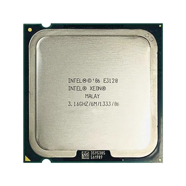 EU80570KJ0876M - Intel Xeon E3120 2-Core 3.16GHz 1333MHz FSB 6MB L2 Cache Socket LGA775 Processor