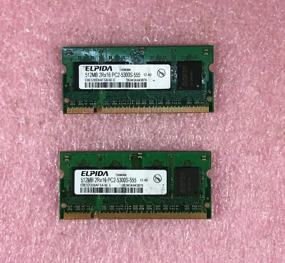 EXE5108AJBG-XE-E - Elpida DDR2-667MHz 64Mx8 DRAM Memory Chip