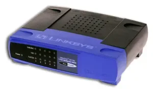 EZXS55W-DE - Linksys EtherFast EZXS55W 5-Port Workgroup Switch 5 x 10/100Base-TX LAN 1 x 10/100Base-TX Uplink
