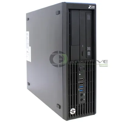HP F1M15UT#ABA-01 Desktop HP Z230 Workstation Intel(R) Core(TM) i5-4590 Quad-Core 3.30GHz RAM 4GB 1 TB DVD-RW Microsoft Windows 7