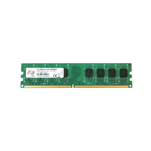 F2-6400CL5D-4GBNT - G.Skill 4GB Kit (2 X 2GB) DDR2-800MHz PC2-6400 Non-ECC Unbuffered CL5 240-Pin DIMM Memory Module
