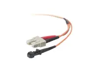 F2F20297-03M - Belkin Fiber Optic Duplex Patch Cable MT-RJ Male SC Male 9.84ft Orange