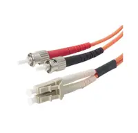 F2F402L0-05M - Belkin Network Cable LC Multimode (Male) ST Multimode (Male) 16.4ft Fiber Optic 50 / 125