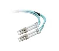 F2F402LL-05M-G - Belkin 10 Gig Aqua Patch Cable LC Multimode (Male) LC Multimode (Male) 16.4ft Fiber Optic 50 / 125 Aqua