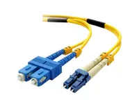 F2F802L7-50M - Belkin Duplex Fiber Optic Cable Lc/sc 8.3/125 50 Meters