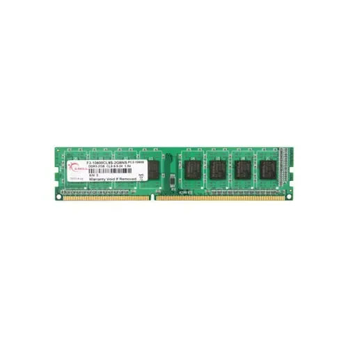 F3-10600CL9S-2GBNS - G.Skill 2GB DDR3-1333MHz PC3-10600 Non-ECC Unbuffered CL9 240-Pin DIMM Memory Module