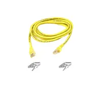 F3X126B02M - Belkin 2M Cat5e Crossover Cable (Yellow)