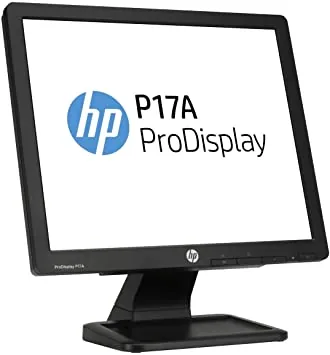 HP F4M97AA#ABA ProDisplay P17A 17-inch SXGA 1280 x 1024 at 60Hz VGA TFT Active Matrix / LED-Backlit LCD Monitor