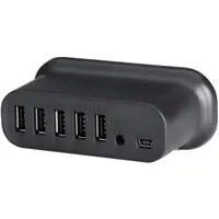 F4U017 - Belkin 7-port Desktop USB Hub - 7 x 4-pin Type A Female USB 2.0 USB Downstream - External