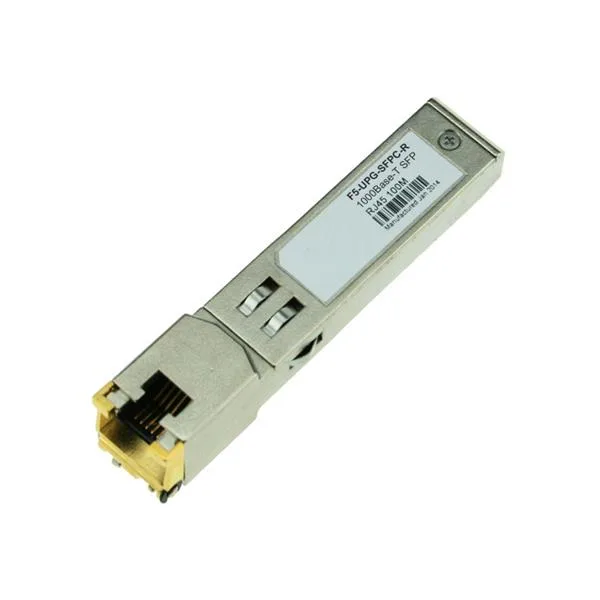 F5-UPG-SFPC-R - F5 1.25Gbps 1000Base-T 100m RJ-45 Connector SFP Transceiver Module