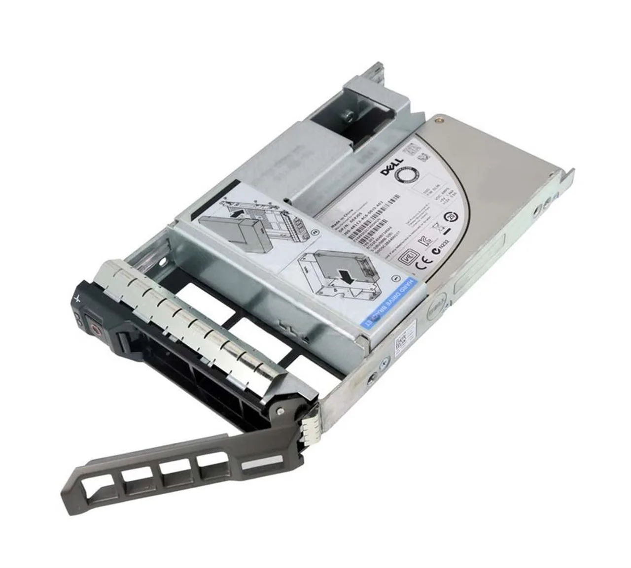F5T3V - Dell 1.92TB Multi-Level Cell (MLC) SATA 6Gb/s 2.5-inch Solid State Drive with 3.5-inch Hybrid Carrier