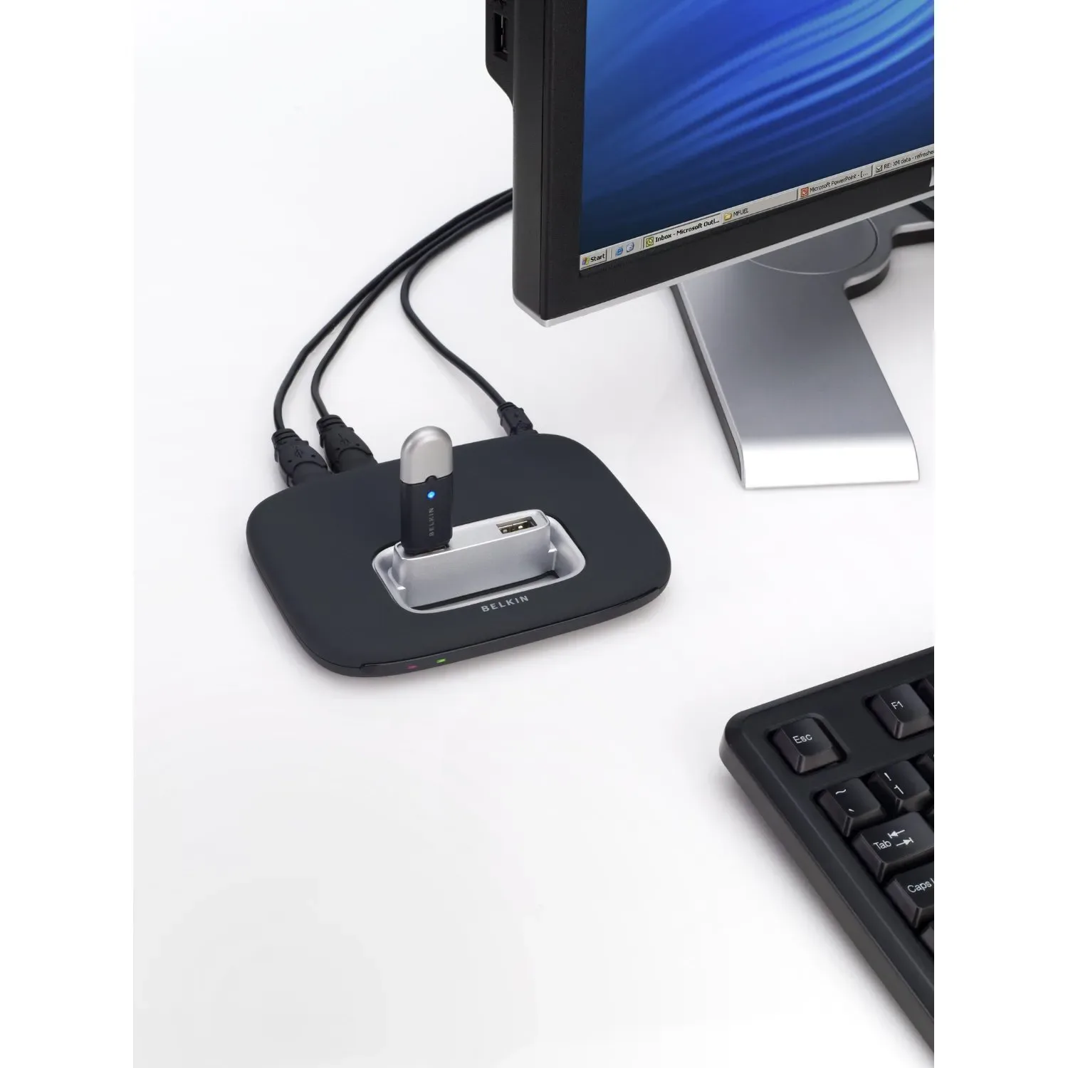 F5U237CW - Belkin Hi-speed Usb 2.0 7-port Hub Euro Plug