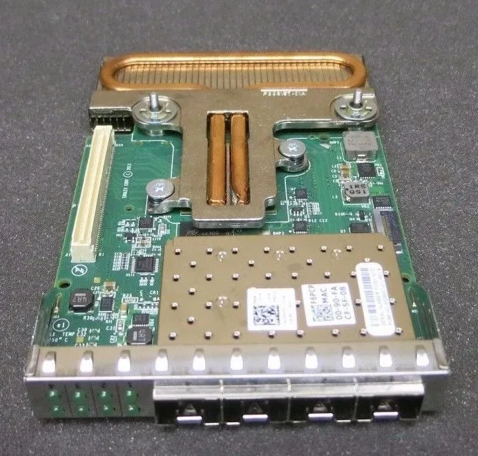 F6PCP - Dell Quad Port 10gb Ethernet Emulex Oneconnect Network Daughter Card