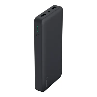 F7U021btBLK - Belkin 15000 mAh 5V DC Input / Output Portable Pocket Power Bank Blank