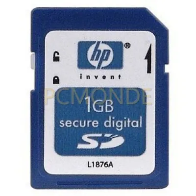 HP FA823A#AC3 1GB SD Flash Memory Card