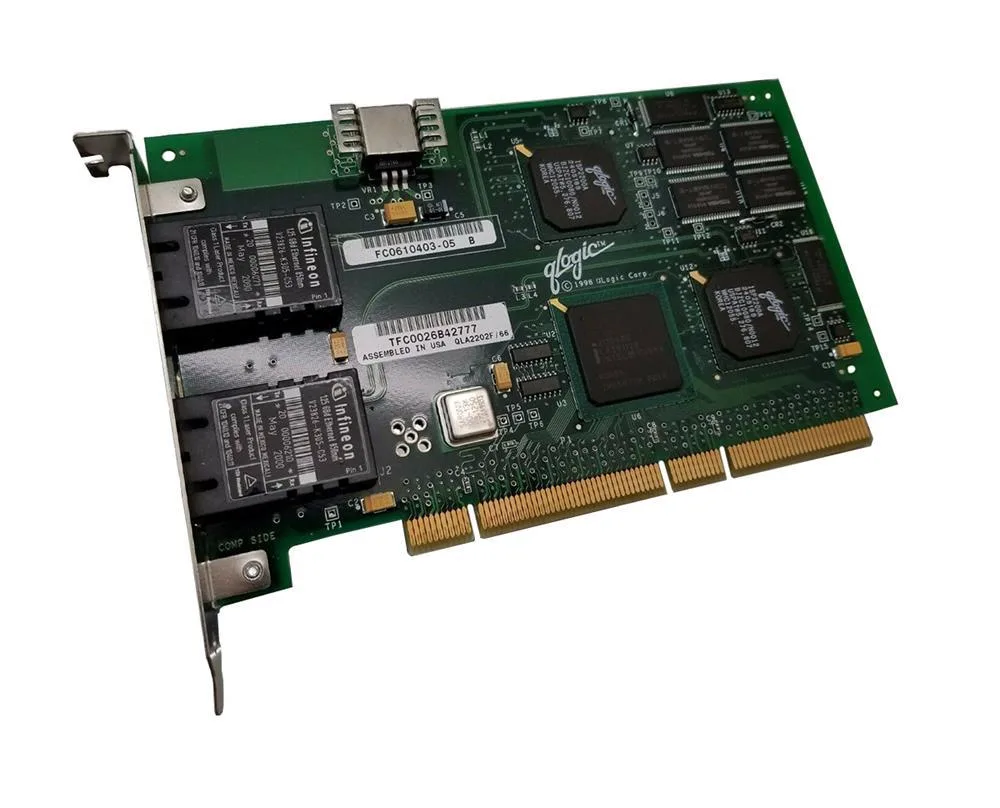 FC0610403-05D - QLogic SANBlade 1GB 64-bit 66MHz PCI Fibre Channel Host Bus Adapter