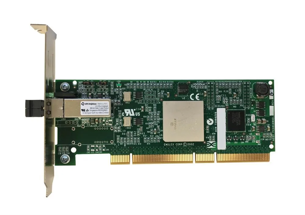 FC1020055-04B - Emulex LightPulse 2-Port 2GB/s Fibre Channel PCI-X Host Bus Adapter