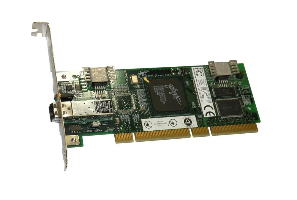 FC5010401-02 - QLogic 2GB Dual Channel PCI 64-bit 66MHz Fibre Channel Host Bus Adapter