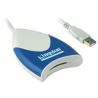 FCR-U2MMC - Kingston FCR-U2MMC Flash USB 2.0 Card Reader/Writer - MultiMediaCard (MMC) - USB 2.0