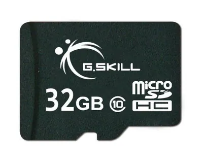 FF-TSDG32GA-C10 - G.Skill 32GB Class 10 microSDHC Flash Memory Card