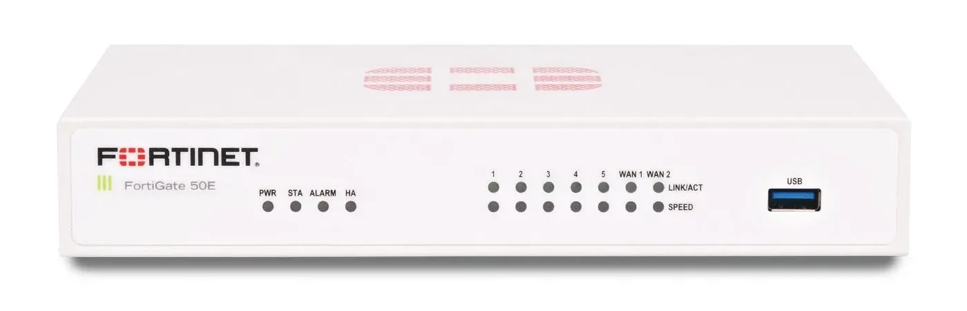 FG-50E-BDL - Fortinet FG-50E Hardware plus 1 year 8x5 FortiCare and FortiGuard Unified (UTM) Protection
